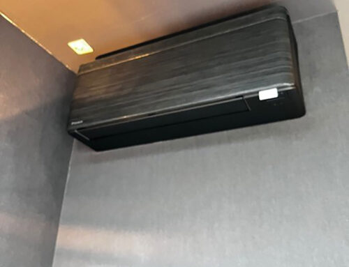 Stijlvolle airco in woonhuis